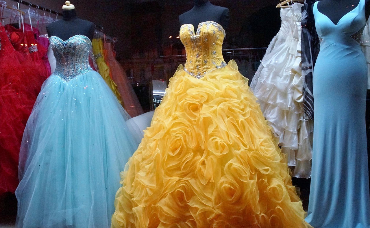 Fairytale ball gowns.