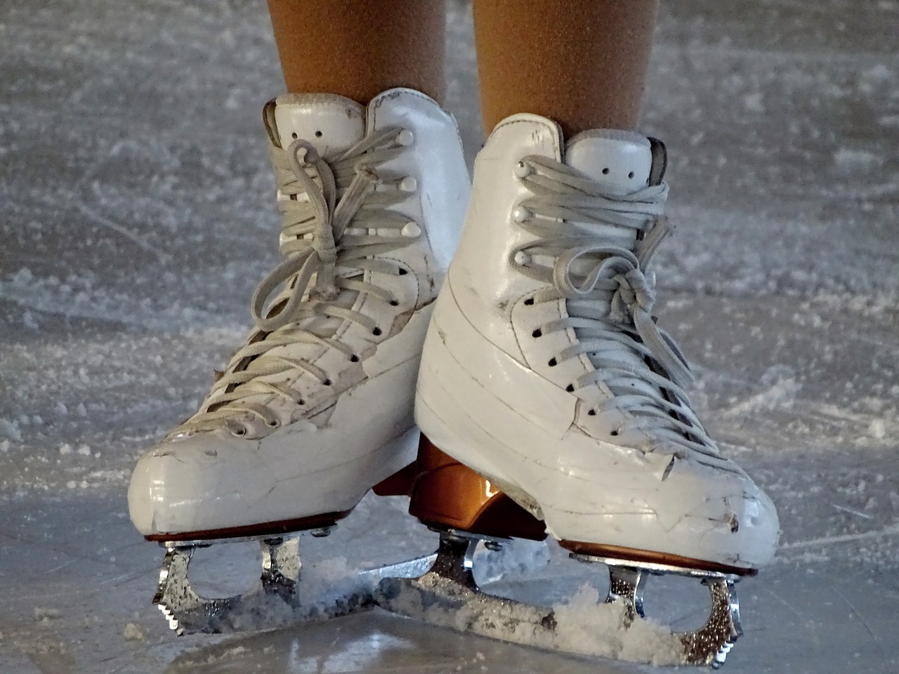 A pair of ice skates.
