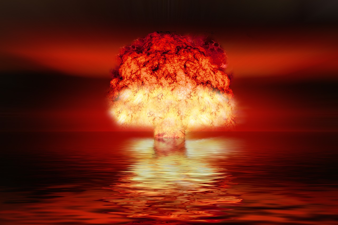 An atomic blast.