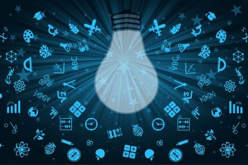 Graphic denoting ideas and/or hints.