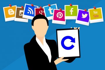 Social media updates.