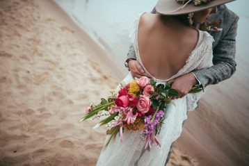 Boho bride.