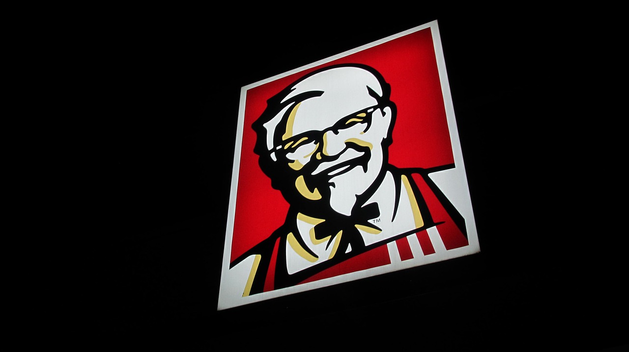 KFC sign.