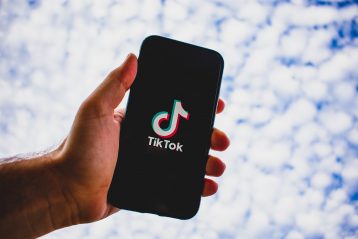 Logo for Tik Tok.