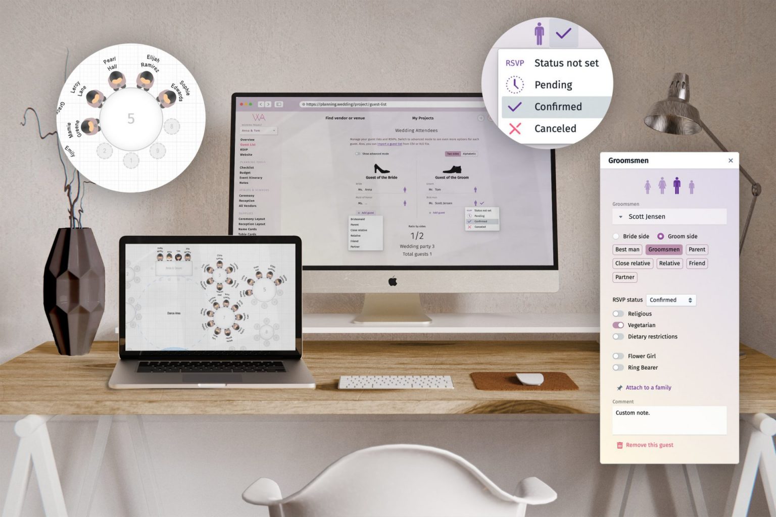 Wedding planning assistant launches international event planning